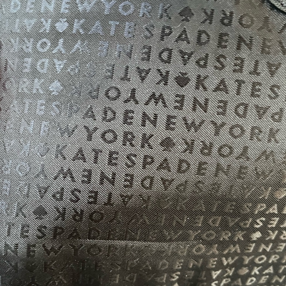 Kate Spade Laurel Way Black Saffiano Leather Lilah Crossbody Satchel - Picture 9 of 13